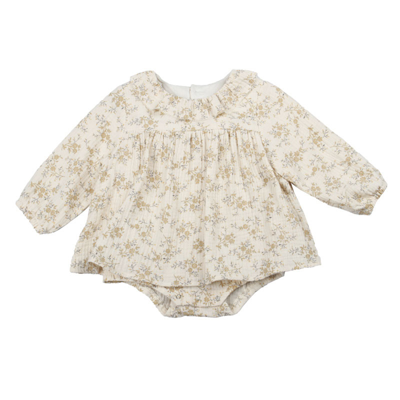 Gaun bayi perempuan motif bung - Baby Clothing Organic ulasan dan harga