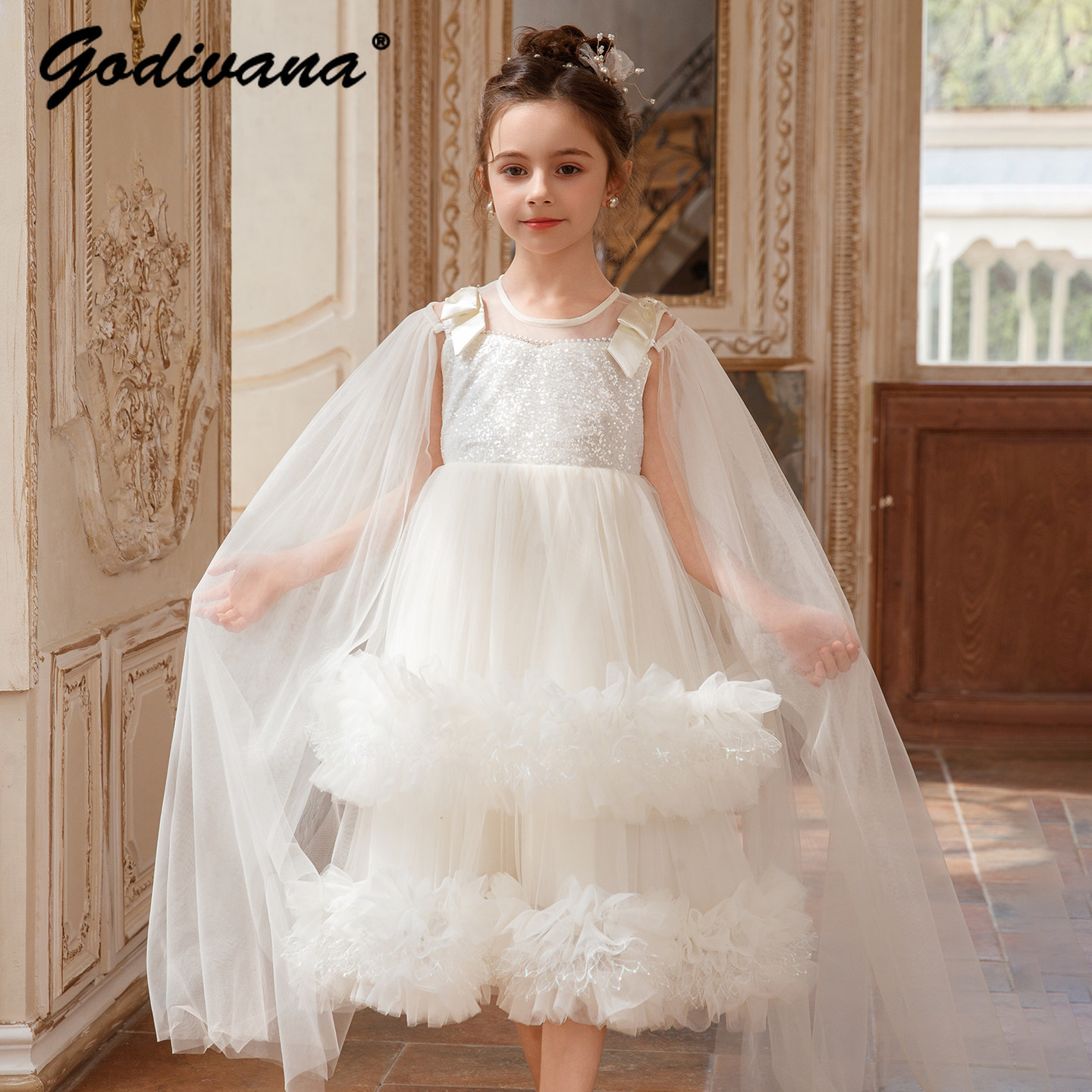 Gaun Putri Formal Tulle Payet  - Baby Clothing High End ulasan dan harga