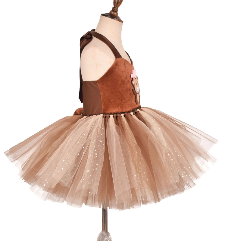 Gaun Tutu Monyet Coklat untuk  - Baby Clothing Dresser ulasan dan harga