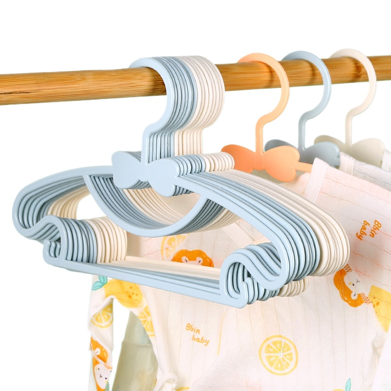 5-50 Buah Gantungan Bayi Plast - Baby Clothing Hanging Rack ulasan dan harga